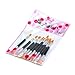 Lot of 10Pcs Double-ended Disposable Eye Shadow Applicators Lip Brush Beauty Tools