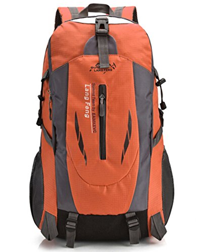 Backpacks Lightweight Waterpeoof Backpack Travel Hiking Backpack ,HOPERAY Travel Backpack (Orange)