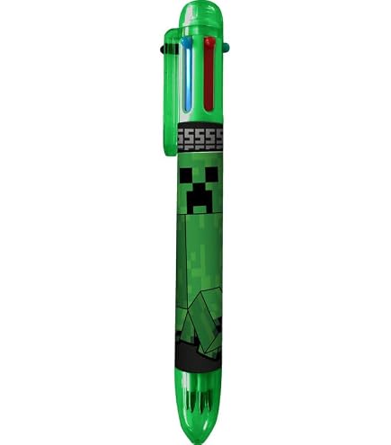 SRV Hub Spiderman 6-in-1 Kleurenpen – 0,5 Mm – Met Klikmechanisme – Retro Klikpen – Cadeau Voor Kinderen 3+ Jaar