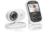 Motorola MBP 25C – Video Babyphone mit 2.4 Zoll Farbdisplay und bis zu 300 Meter Reichweite, weiß - 3