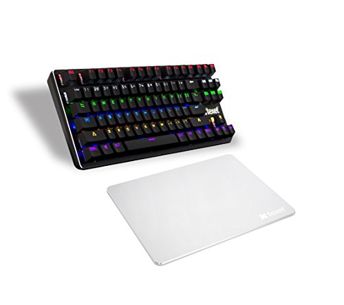 SHIFT FLAMER Real Mechanical Gaming Keyboard (87 keys) by Texet + Texet XXL Aluminum Metal Mousepad RS.3399 (55.00% Off) - Amazon