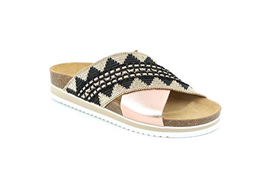 Preisvergleich Produktbild Grunland CB1785 DOSA Ciabatta Donna S. Platino-Cipria 37