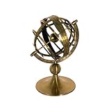 Vidal Regalos Sonnenuhr ARMILLARSPHÄRE, Messing, 22 cm