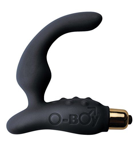 Preisvergleich Produktbild ROCKS OFF O-Boy Silikon-Vibrator in schwarz
