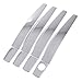 Produktbild DioKlen Edelstahl Trim Tür Griff Cover für Opel Zafira Astra Insignia Vectra Vauxhall Mokka Astra J Cruze Malibu Zubehör