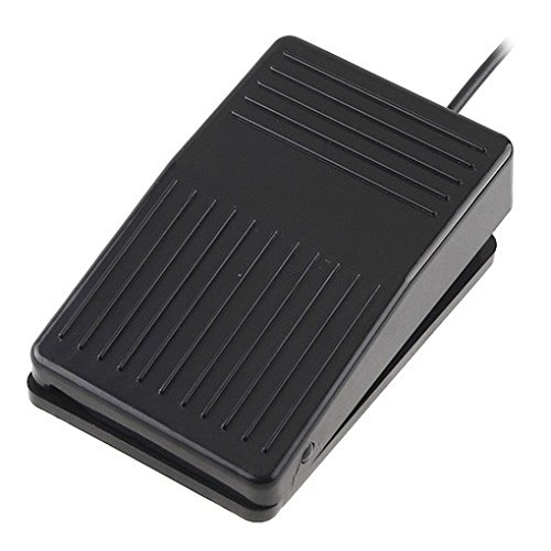 SODIAL R  Dispositivo libre de pedal interruptor de accion de control de pie HID para Teclado Raton Juego PC ordenador portatil