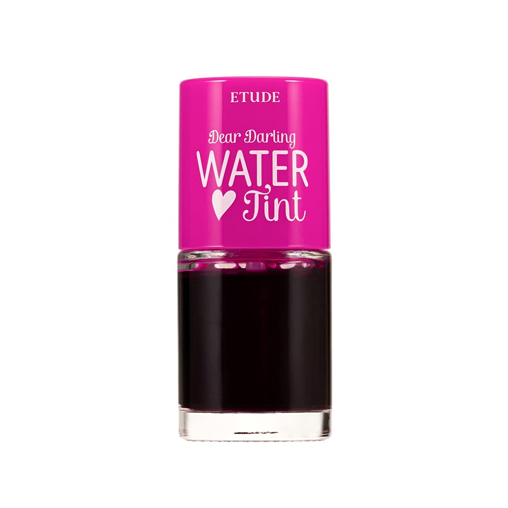 ETUDE Dear Darling Water Gel Luminous Lip & Cheek Tint| Long Lasting, Waterproof, Smudgeproof |Korean Makeup|Shade- 01,Strawb