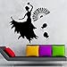 Produktbild WSLIUXU Wohnkultur Dance Passion Ausgezeichnete Wandaufkleber Vinyl Aufkleber Für Wohnzimmer Mädchen Schlafzimmer Selbstklebende Entfernbare Tapete h1 42x42 cm