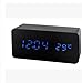 Produktbild pengweiKreative dual elektronische led Holz Digitaluhr hölzerne Uhr stumm Kind Uhr Wecker Großhandel , 3