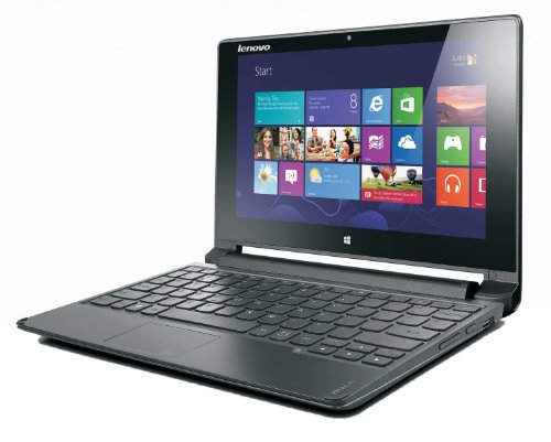 Lenovo Flex 10 1-inch Multimode Touchscreen Laptop  Black  -  Intel CDC N2805  2 GB RAM  320 GB HDD  Integrated Graphics  Webcam  HDMI  Bluetooth  Wi-