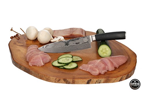Daiki Japan – hochwertiges japanisches Küchenmesser / Damastmesser 67 Schichten VG-10 mit 19 cm Klinge - 7