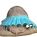Produktbild Culater® Kinder Baby Verstellbarer Shampoo Schutz Duschhaube Duschkappe Badekappe Ohrschutz Mütze Bath Shower Cap neu (blau)