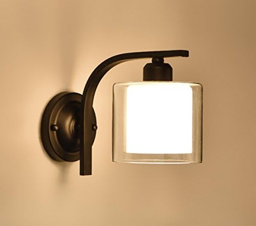 mmn American, wall lamp, modern, simple, iron, bedroom, bedside, wall lamp, living room, backdrop, corridor, aisle, lamp mmn