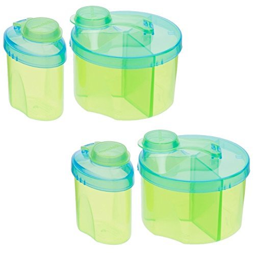 Munchkin Formula Dispenser Combo Pack, Green, 2 Count