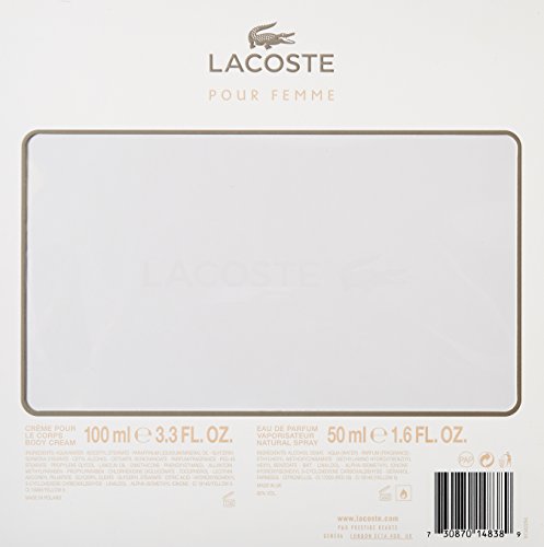 Lacoste Pour Femme Geschenkpaket (Eau de Parfum, 50 ml+Bodylotion, 100 ml), 1er Pack (1 x 0 g) - 2