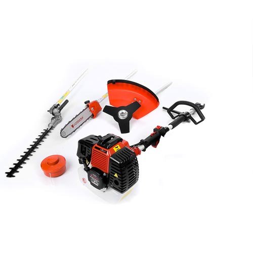 4in1 Multifunktionsschneider Motorsense Heckenschere Hochentaster Rasentrimmer TÜV SÜD GS geprüft - 9