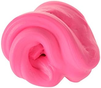 Fluffy Floam Slime Scented Stress Relief No Borax Sensory Play Sludge Toy for Kids &amp; Adults(Pink)