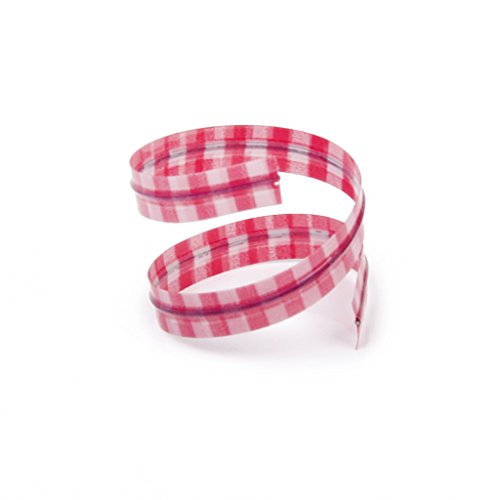 Ca. 500 Stk. Twist Band für Violoncello Hochzeit Partei Candy Tasche oder Allgemeine Verwendung (Rosa) - 6