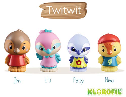 Klorofil- Famille TwitTwit Personnages À Collectionner, 700302, Multicolore