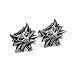 Produktbild Hzzzzz Cufflinks Game The Witcher 3 Wild Hunt Wolf Head Cuff Links Cuff Buttons Present for Man