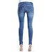 Light Vintage Maternity Jeans Pregnancy Pants (18, Indigo)