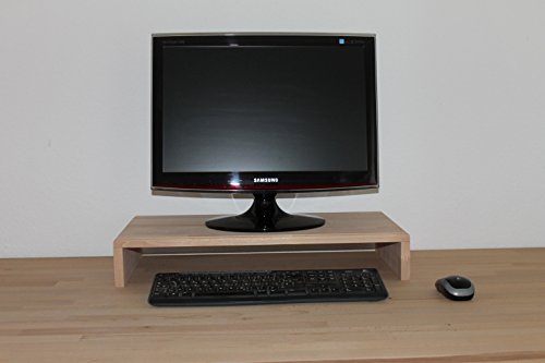 Monitorerhöhung Buche 50x30x10cm - 4