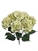 Produktbild miizaru Künstliche Hortensie Blume 7 Big Köpfe bounquet Home Hochzeit Dekoration Seide Fake Getrocknete Hortensie
