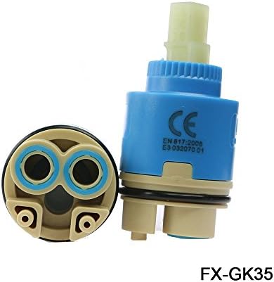 25mm 35mm 40mm Modern Kitchen Bathroom Basin Bath Sink Mixer Tap Ceramic Disc Cartridge Valves Repair Replacement Spares (35mm*gk35)