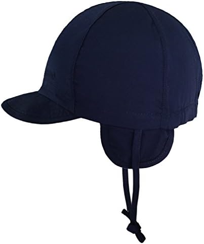 EveryKid Maximo Baby Hat Boy’s Summer Tie Toddler UV Protection Cotton Boys (MX-63503-069586-S16-BJ0-48-51) In Navy, Size 51 incl Fashionguide