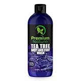 Antifungal Soap Body & Foot Wash - 354 ml with Tea Tree Oil 100% Natural Fungal Defense Care Kills Bacteria Athletes Foot Ringworm Jock Itch - Antibacterial Soap Premium Nature