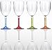 Produktbild #0618 Acryl Weinglas Deluxe 4 teilig Set, 290ml in Echtglasoptik • 4X Camping Polyacryl Gläser Wasserglas Glas Kunststoff