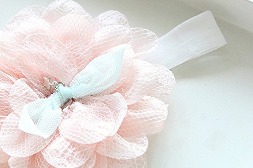 Niedlich Blumen Baby Mädchen Kids Haarband /Stirnband CIDBEST® Newborn Haarband Fotografie Haarband Nette Design weich und bequem Baby Stirnband Kopfband Blume Haarschmuck Neugeborenen Geschenk Kopfschmuck Kopf Blume Stirnband - 6