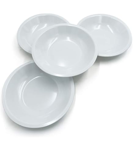 6 Piatti Piatti In Melamina Italiana - Resistenti Per Catering E Campeggio - Foto 2