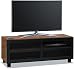Produktbild CENTURION Supports Riviera Walnuss mit schwarz glänzend beam-thru Fernbedienung Freundlicher Tür 66 cm-55 "Flachbild TV-Schrank
