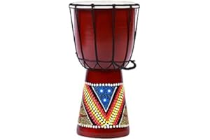 CIFFRE 20cm bęben djembe Bongo Kolorowo malowany bębenek dla dzieci