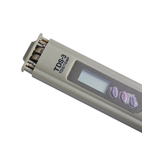 Hohe Genauigkeit Digital Pocket Größe pH-Meter Prüfvorrichtung für Trinkwasser + Tragbar Digital TDS Messer Wassertester Meter für Aquarium Pool Hydroponic, Schwimmbäder, 0-9990ppm, 2 in 1 - 7