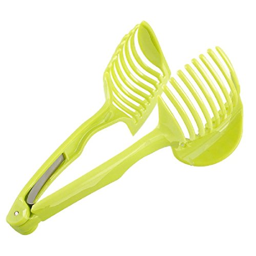 1pc Tomatenschneider Obst Cutter Ständer Utensilios De Cozinha Assistent lounged Tomato Lemon Aktenvernichter Slicer zufällige Farbe