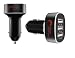 Produktbild Rydges SpeedPower Schnellladegerät High-Quality 3-FACH - KFZ-Handy-Autoladeadapter - 5.1 A / 5100 mAh Ladegerät 12V bis 24V - für alle Apple iPhone / Samsung / HTC / LG / Motorola / Nokia / Sony Ericsson / Blackberry Handys - Tabs - Tablets - Navi - Digicam - / Kompatibilitätsliste befindet sich in der Beschreibung / Black - Silver Edition