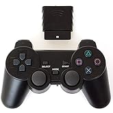 2 In 1 Wireless Dual Shock Game Joystick For PS2/PC - Joystick And - Foto 8