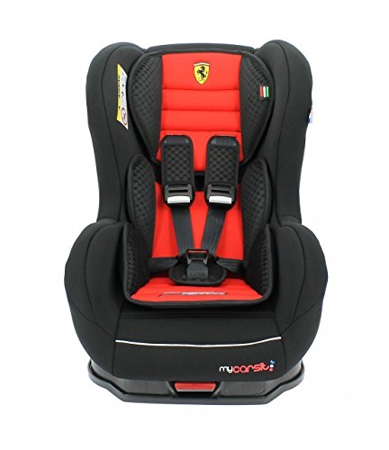 MyCarSit Isofix Ferrari Car Seat for Kids, 9 to 18 kg, Red