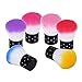 Elite99 Convenient Colourful Nail Remover Brush for Acrylic & UV Gel Polish Nail Art Decor Dust Powder Cleaner or Cosmetic Face Brush Make-up Manicure Foundation Blue