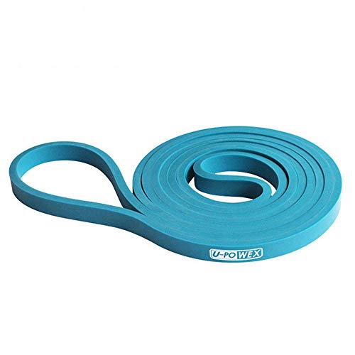 LANDOR Fitness Resistance Band, Natural Latex Ring Resistance Belt Strength Training Elastic Belt Lose Weight, Body Sculpting, Yoga Stretching Fitness Accessory