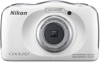 Nikon Coolpix S33 Appareil photo num&eacute;rique compact 13,2 Mpix &Eacute;cran LCD 2,7" Zoom optique 3X Blanc