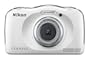 Nikon Coolpix S33 Digitalkamera (13,2 Megapixel, 3-fach opt. Zoom, 6,9 cm (2,7 Zoll) LCD-Display, USB 2.0, bildstabilisiert) weiß
