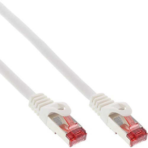 InLine 76133W S/FTP Patchkabel (250MHz, PVC, CCA, 0,3 m) weiß