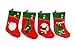 Produktbild HAAC Nikolaus Stiefel Nikolausstiefel Weihnachtsstrumpf mit Weihnachtsmann, Weihnachtsbaum oder Bär aus Filz 41 cm x 24 cm