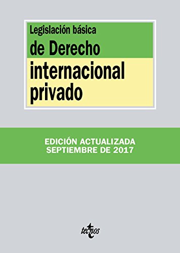 Descargar LEGISLACION BASICA DE DERECHO INTERNACIONAL PRIVADO (27ª ED )