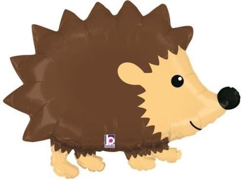 Happi Woodland Woodland Hedgehog Shaped 30" Supershape Foil Balloon