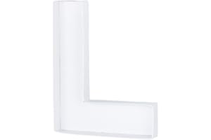 WENPACK 20.8cm Paper Mache Fillable Cardboard Letter Shaped Box Candy Sweet Container Birthday Treat(L)