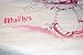 Personalised baby duvet cover lined pink Lovelyn-Motif with your desired name 100x135 cm